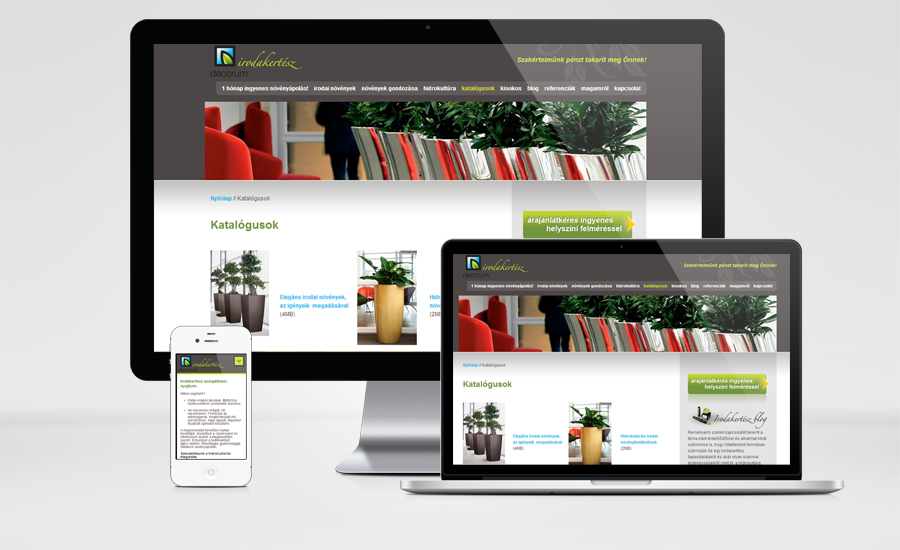 responsive website development